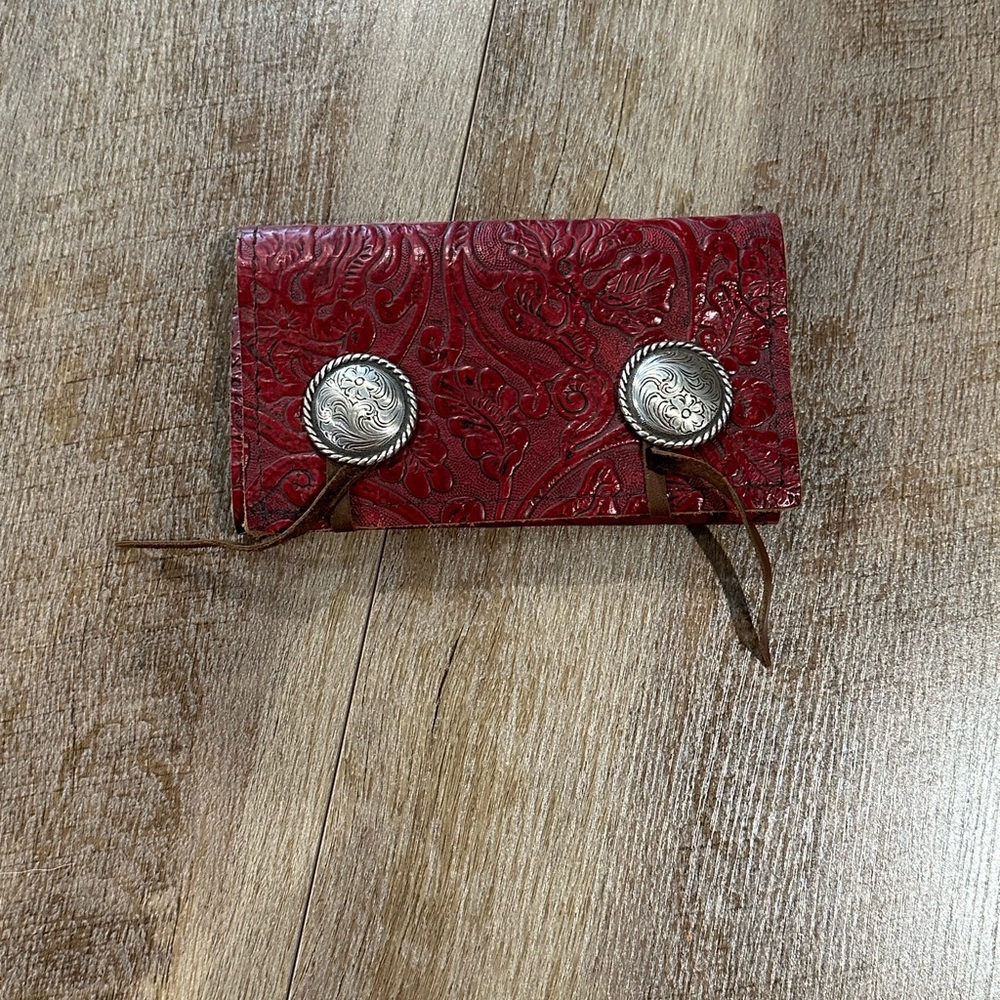 Handmade vintage western wallet/holder‎